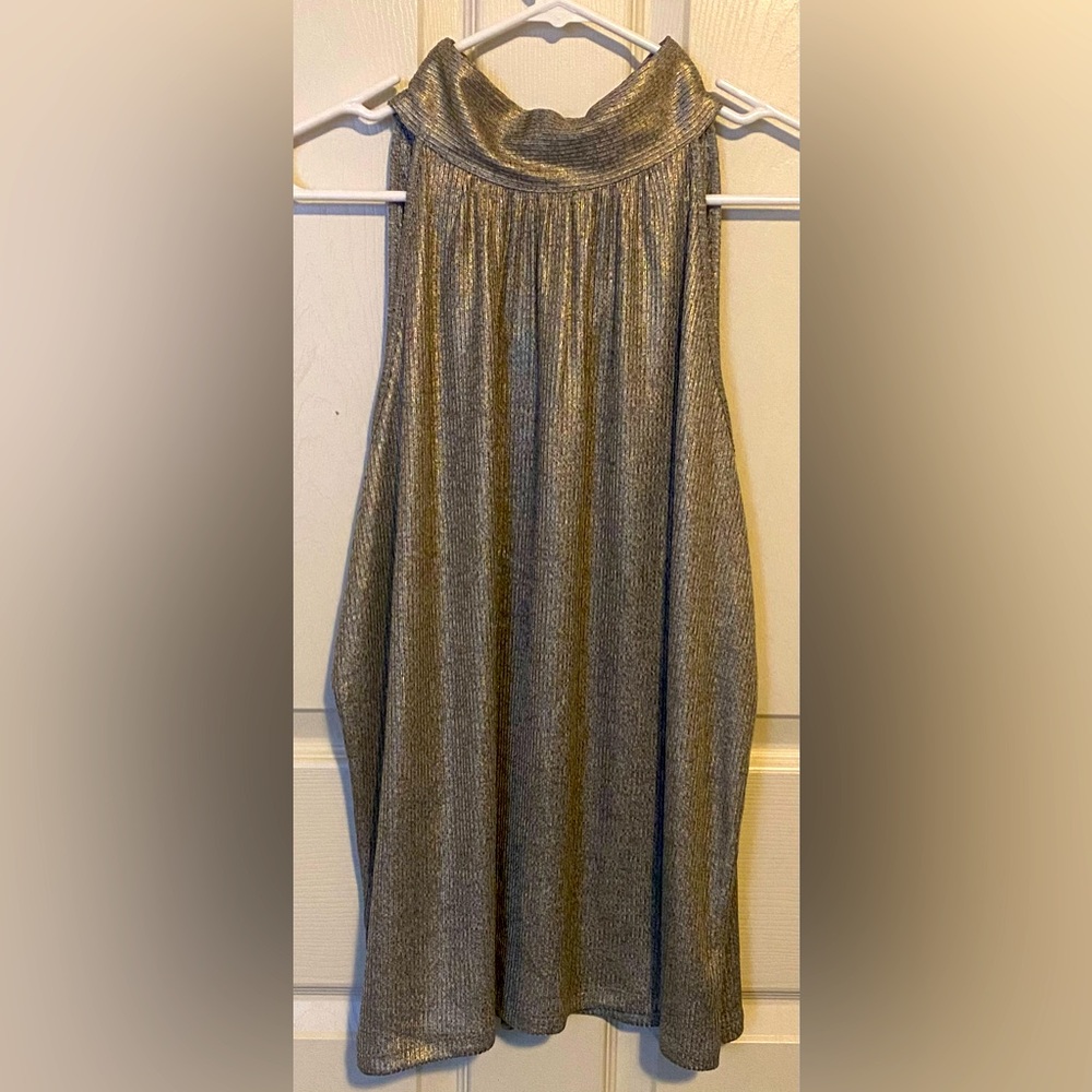 Ann Taylor gold top
